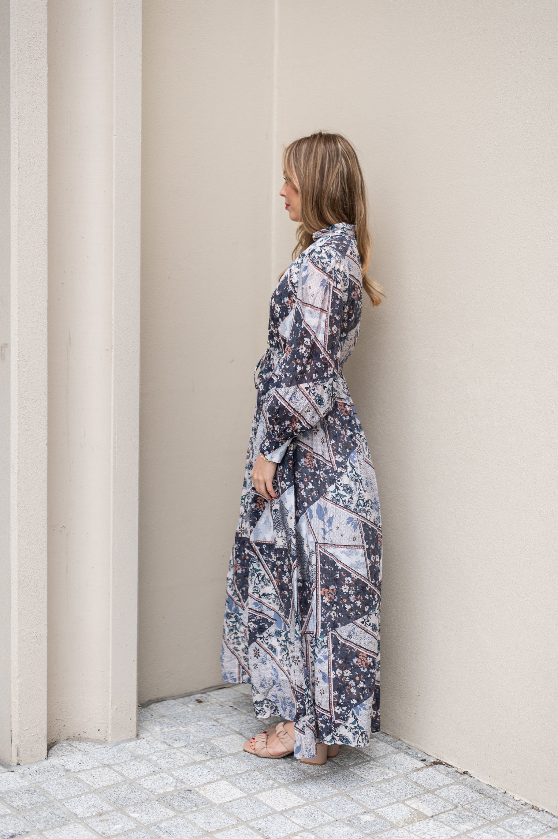 Myka Dress | Grey