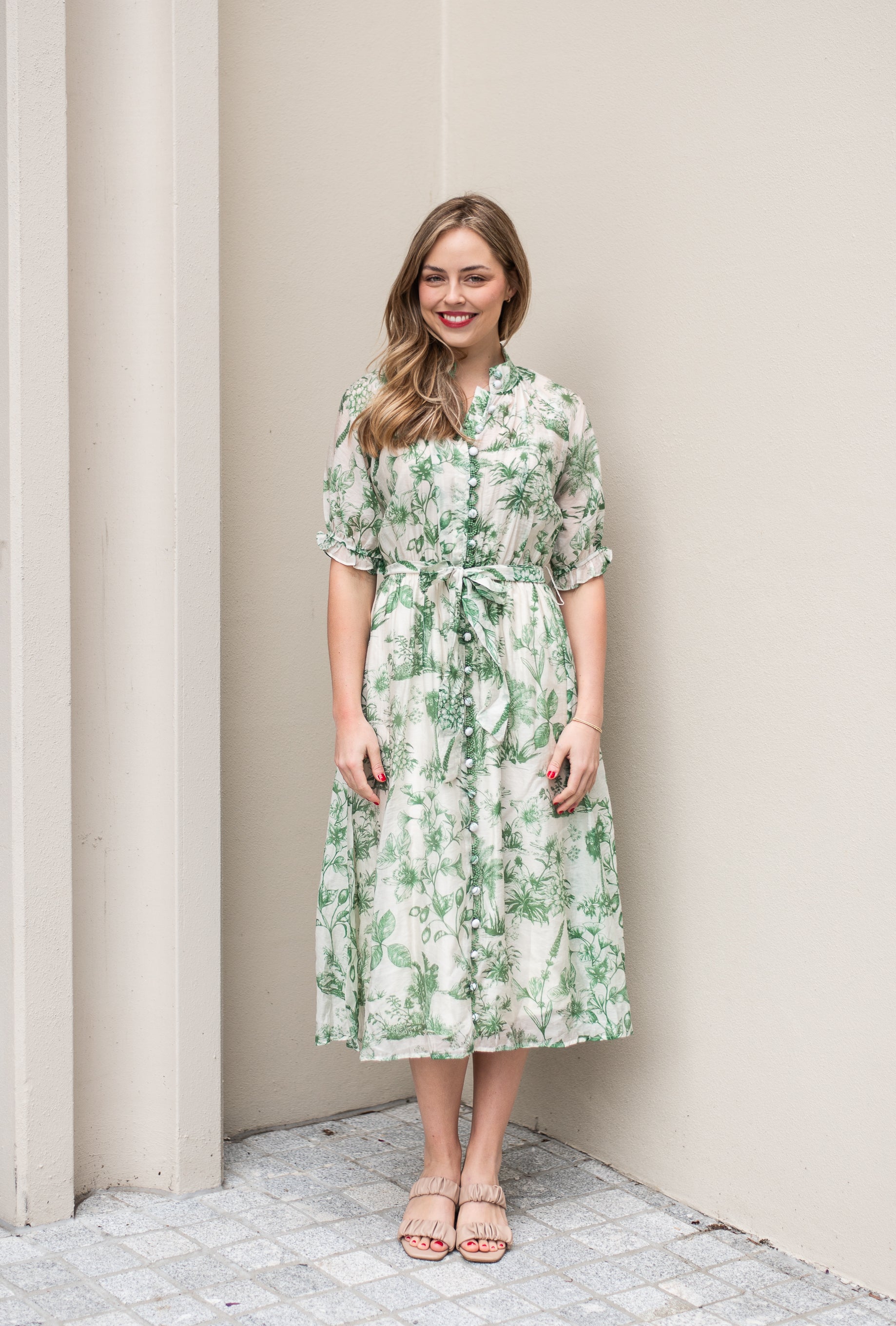 Idora Dress | Green