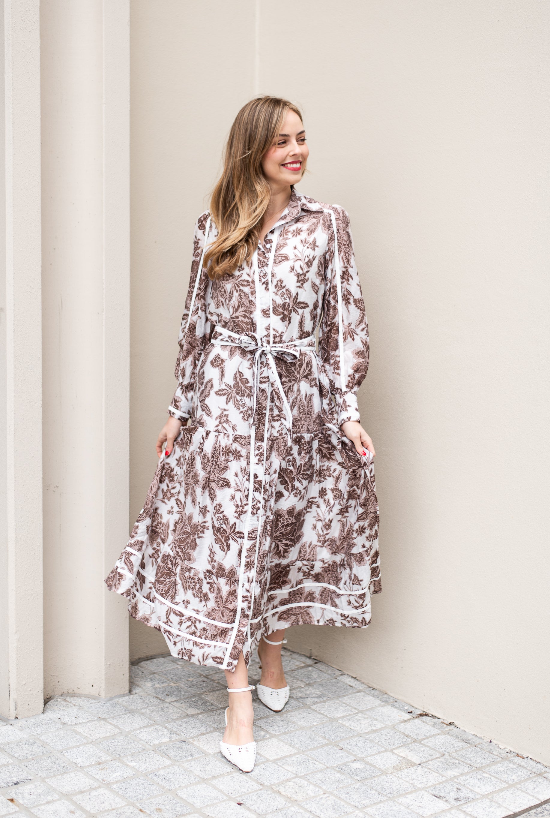 Camille Dress | Brown