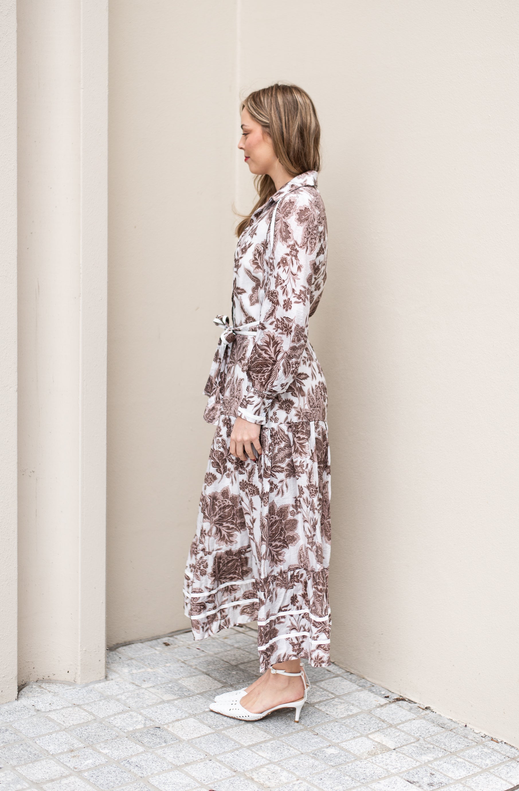 Camille Dress | Brown