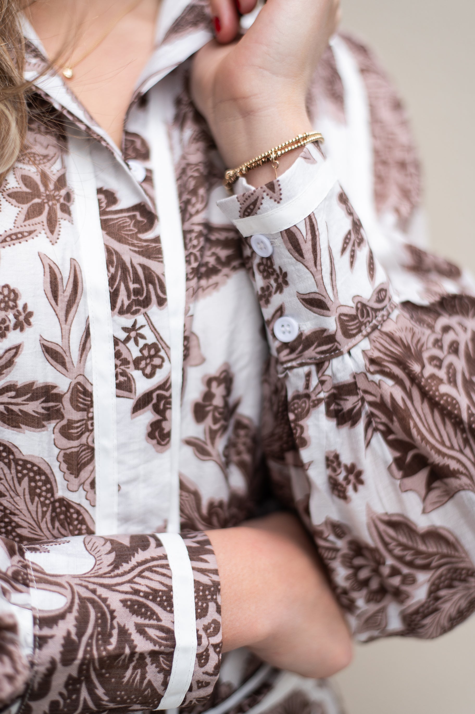 Camille Dress | Brown