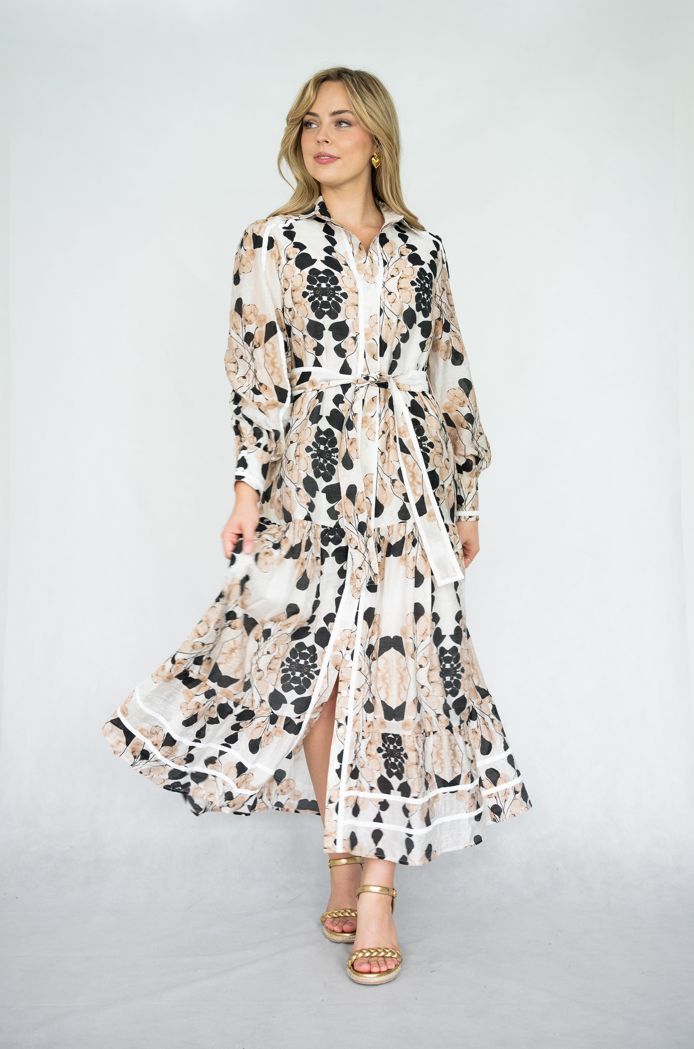 Eloise Dress | Beige