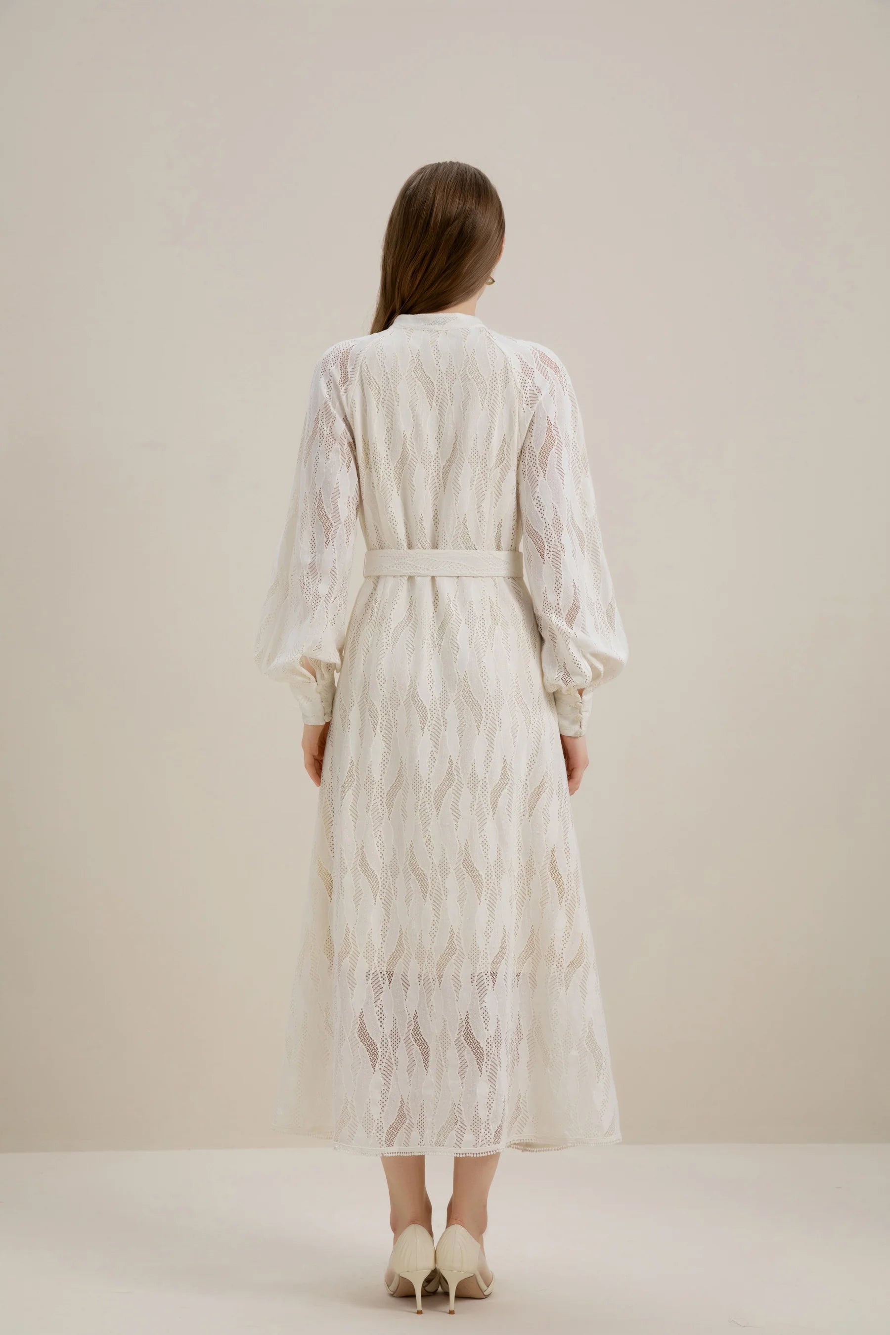 GDS Dahlia Dress | Winter White