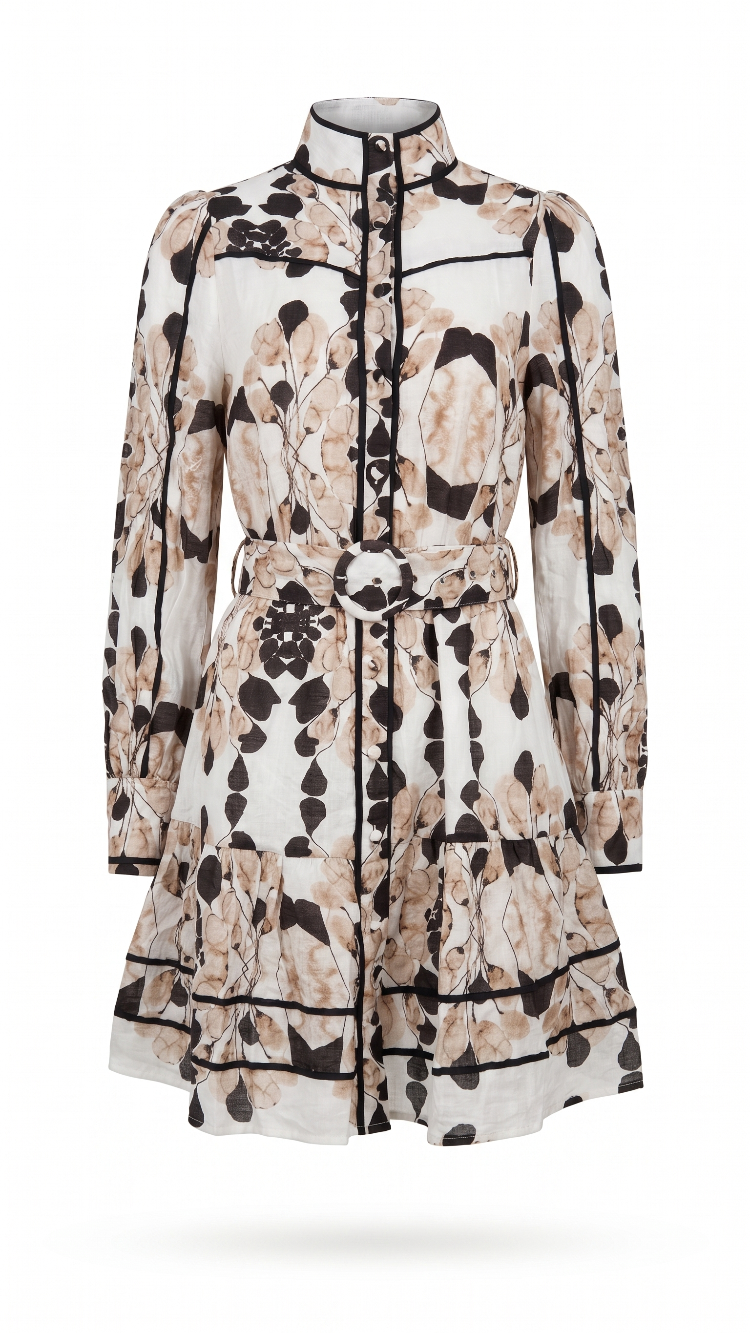 Evie Short Dress | Beige