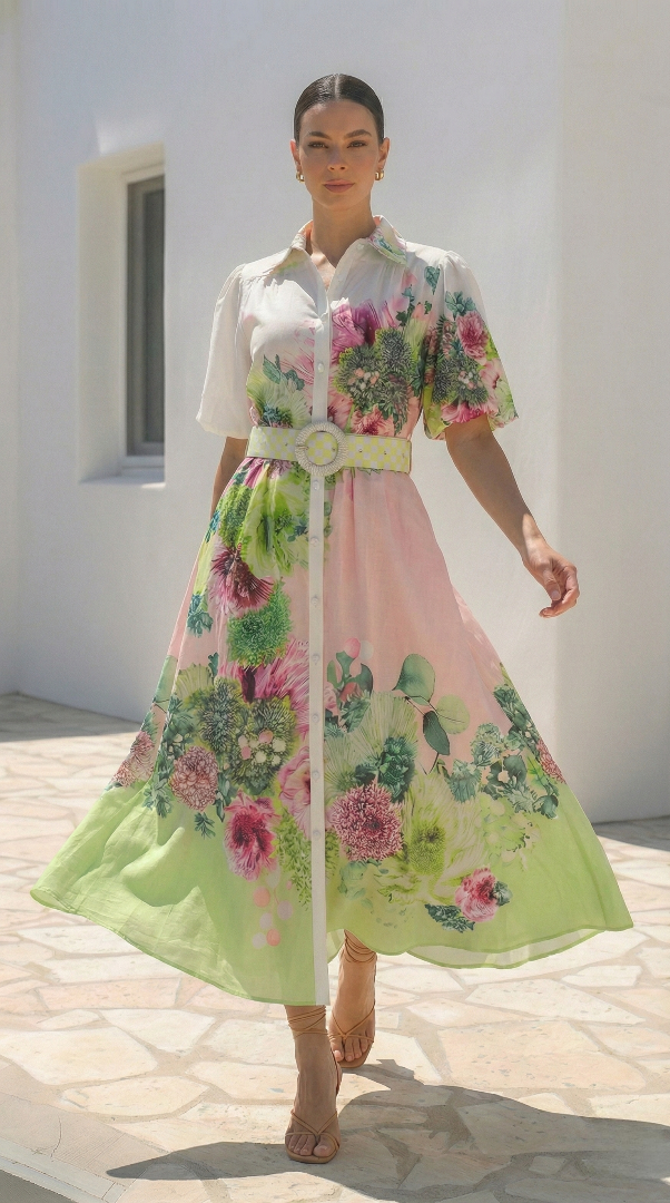 Magherita Dress | Pink