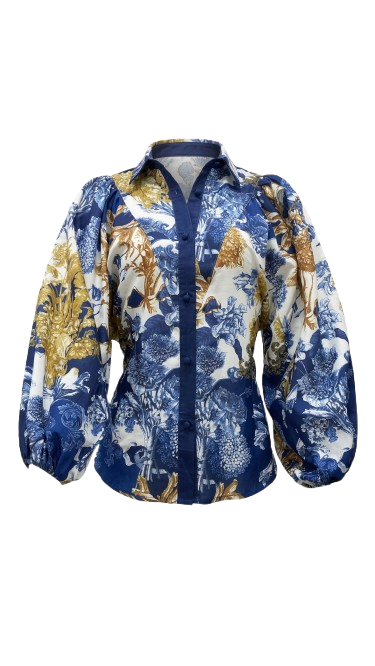 Miranda Shirt | Navy