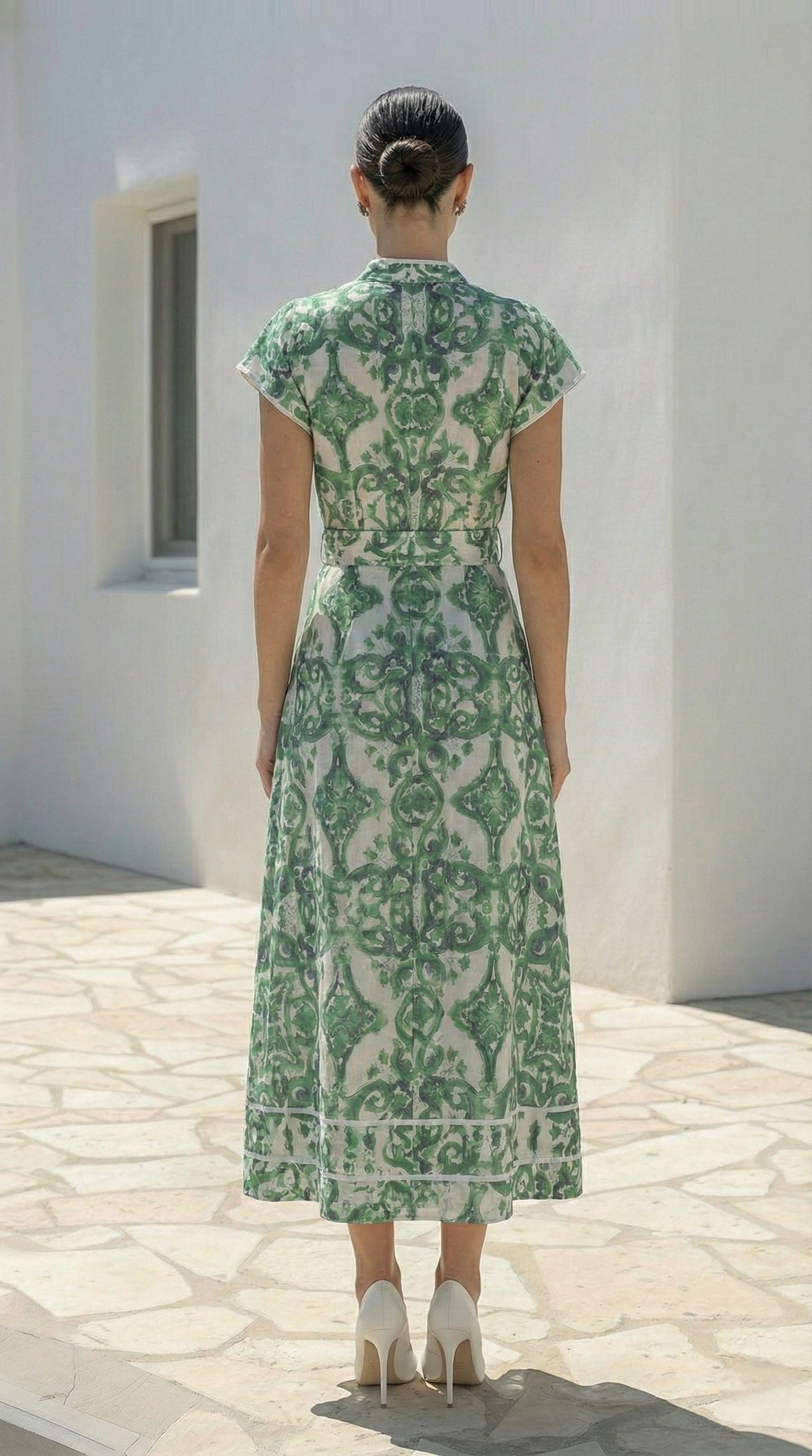 Estelle Dress | Green