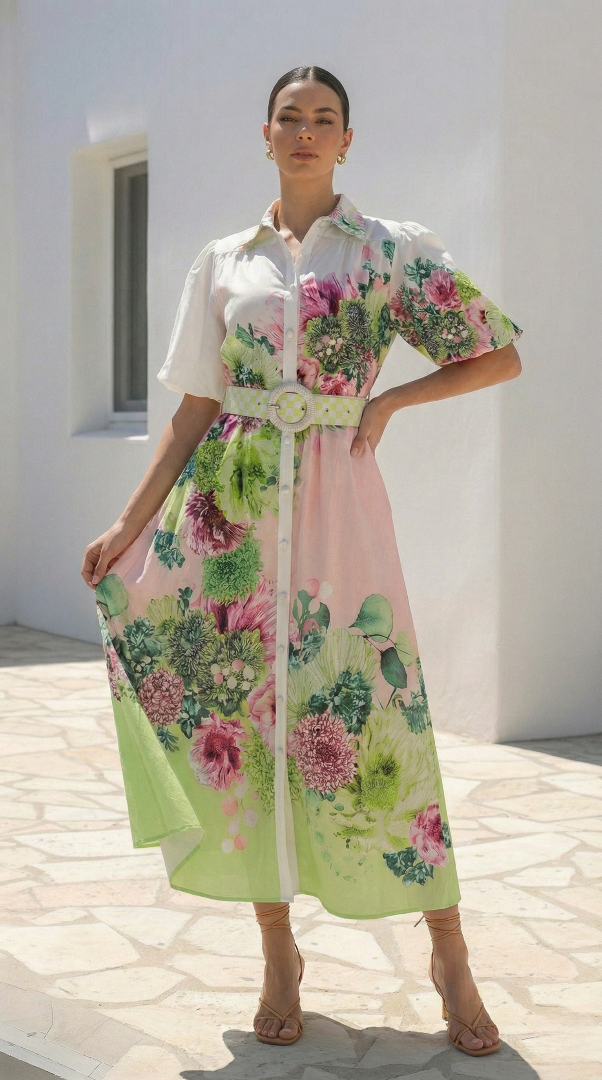 Magherita Dress | Pink