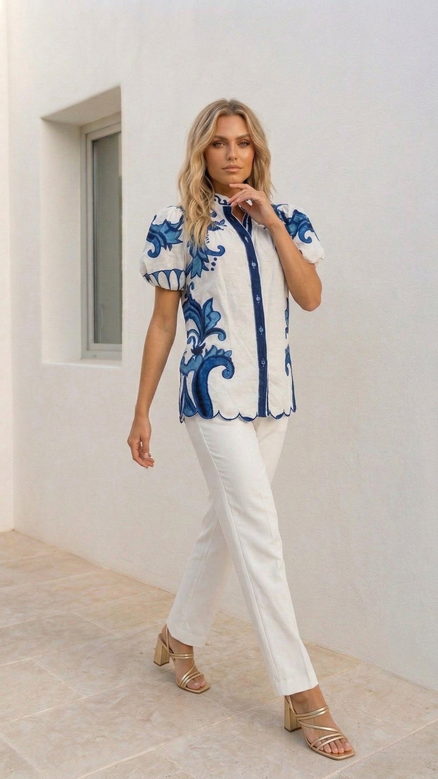 Mila Shirt | Blue