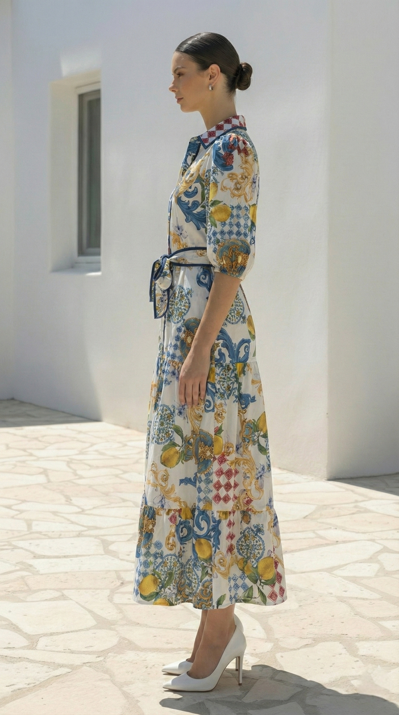 Valentina Long Dress | Multi