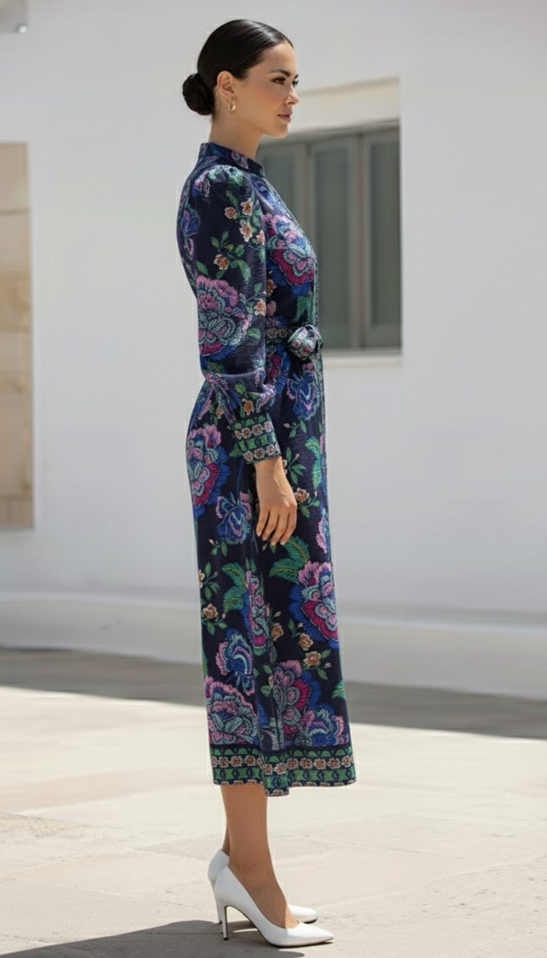 Liberty Dress | Navy Floral