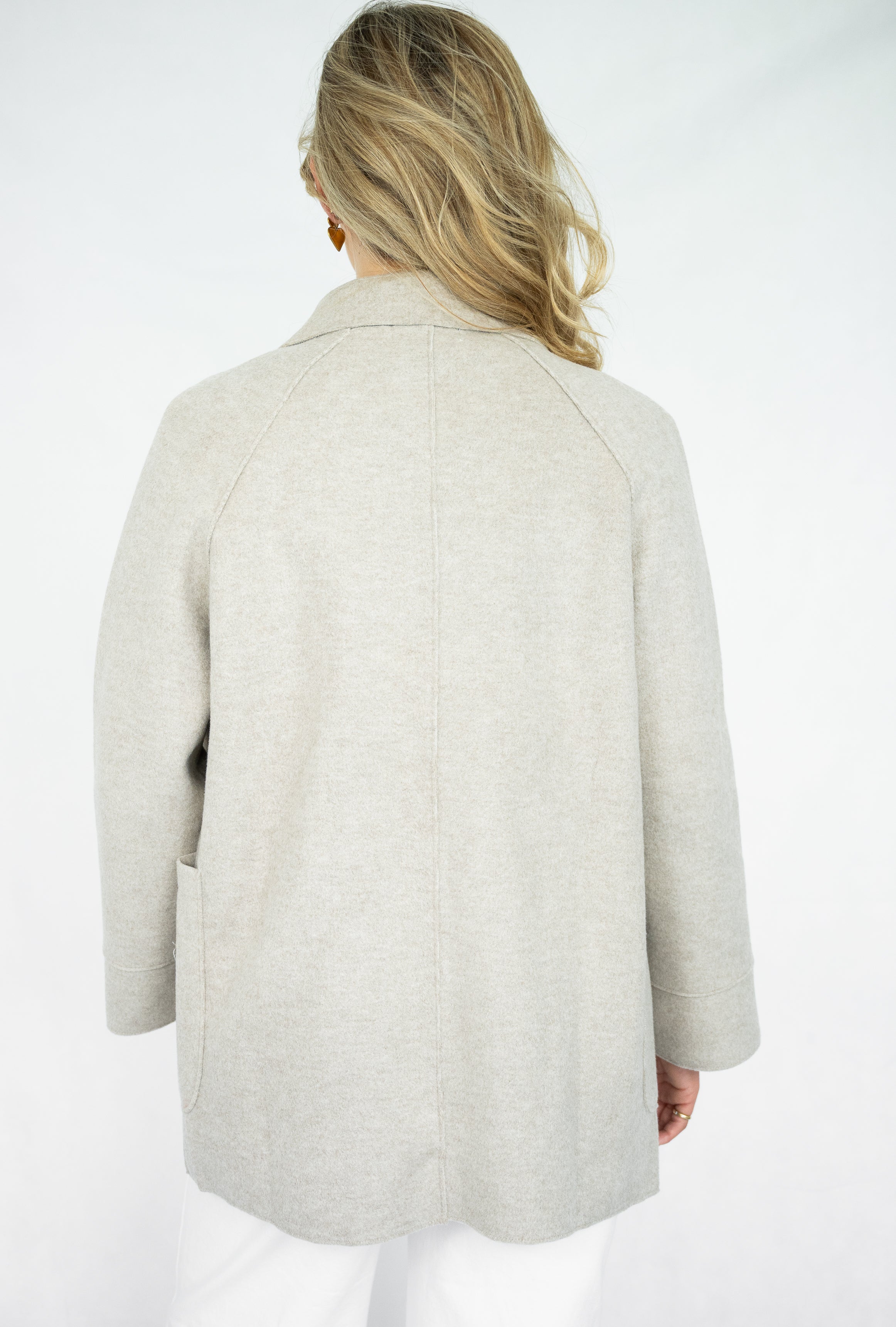 Kennedy Coat | Pebble