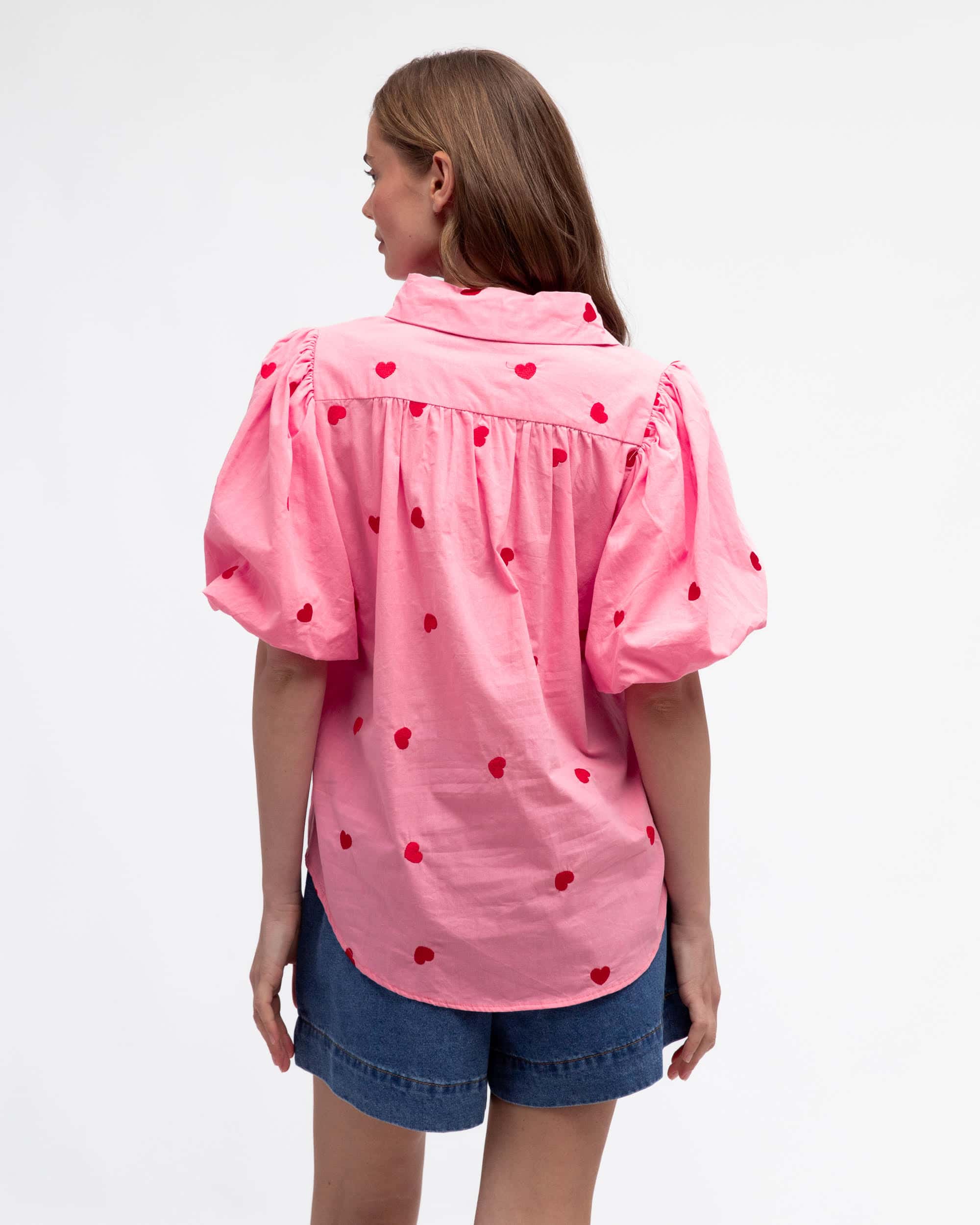Heart To Heart Shirt | Pink