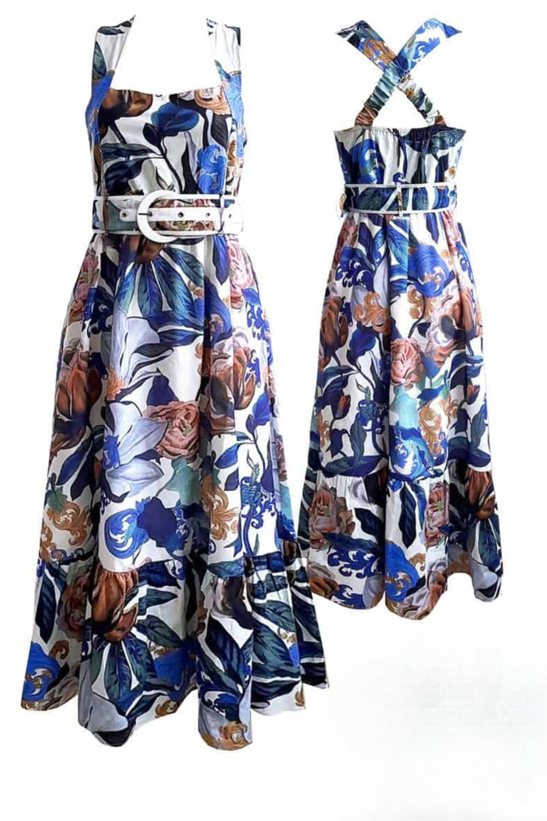 Catalina Sundress | Blue