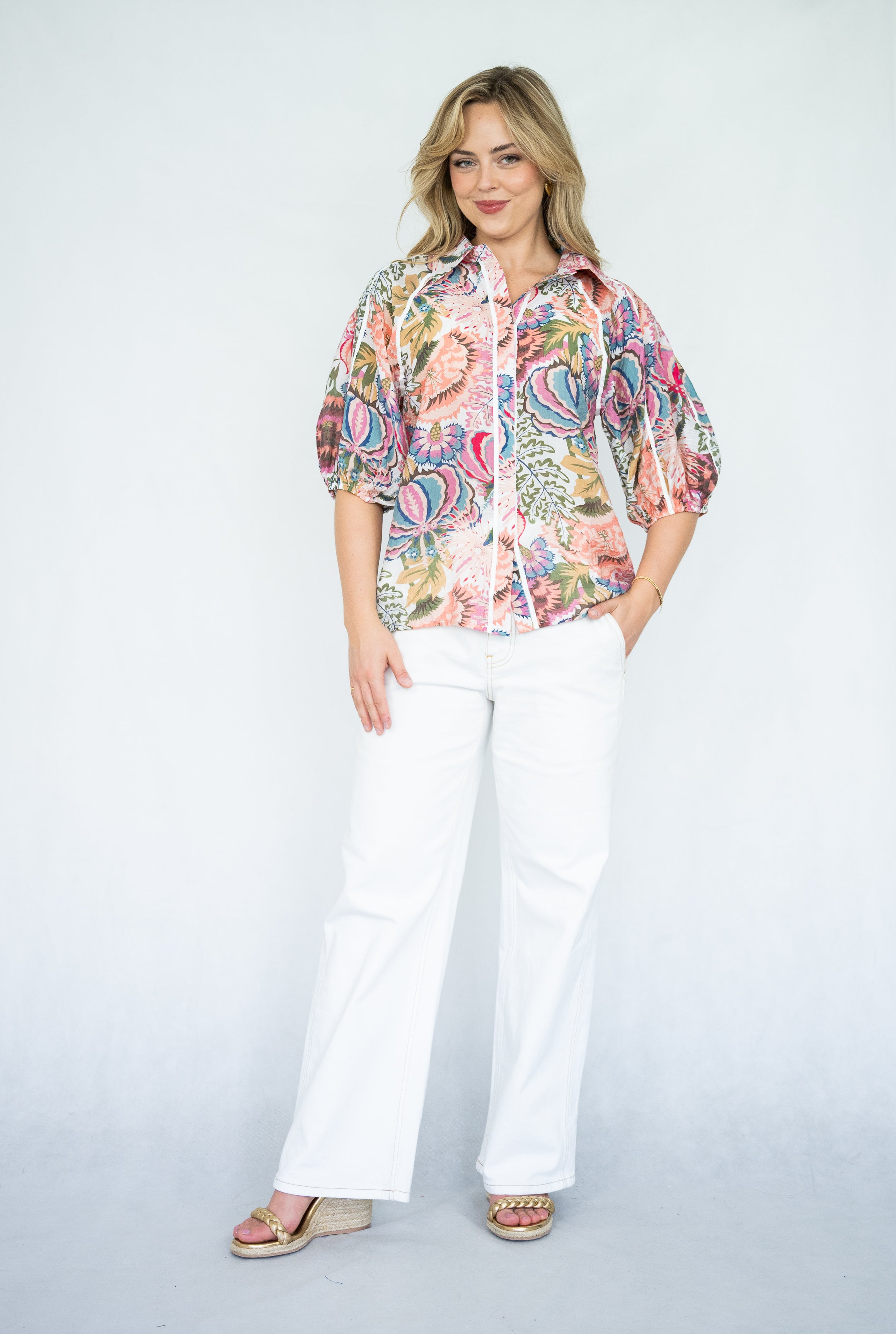 Roselind Blouse | Floral