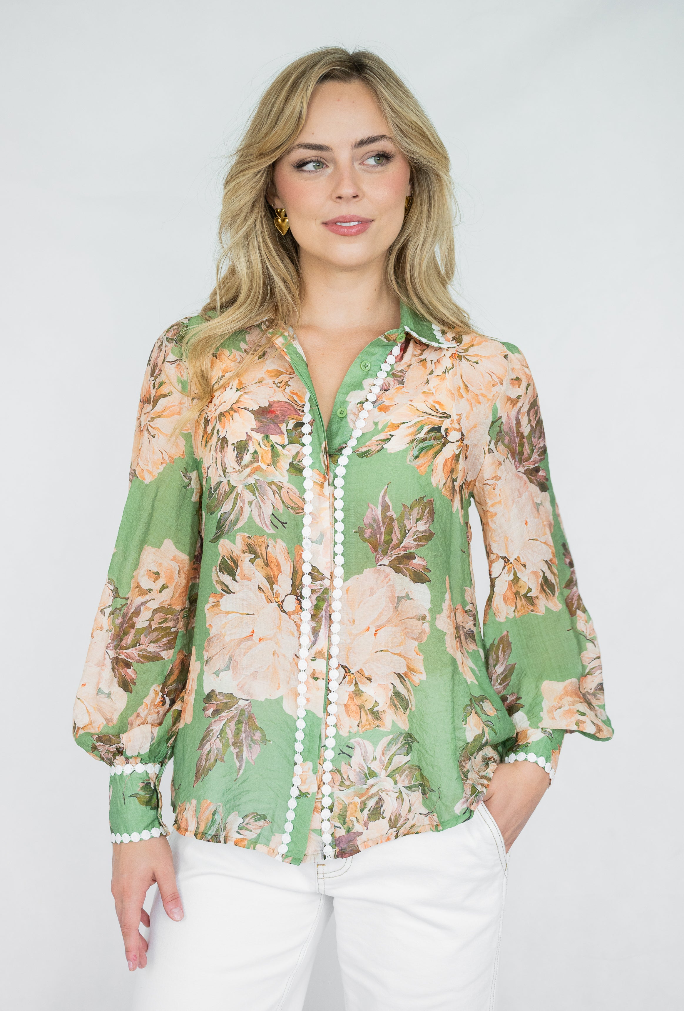 Vivienne Blouse | Green