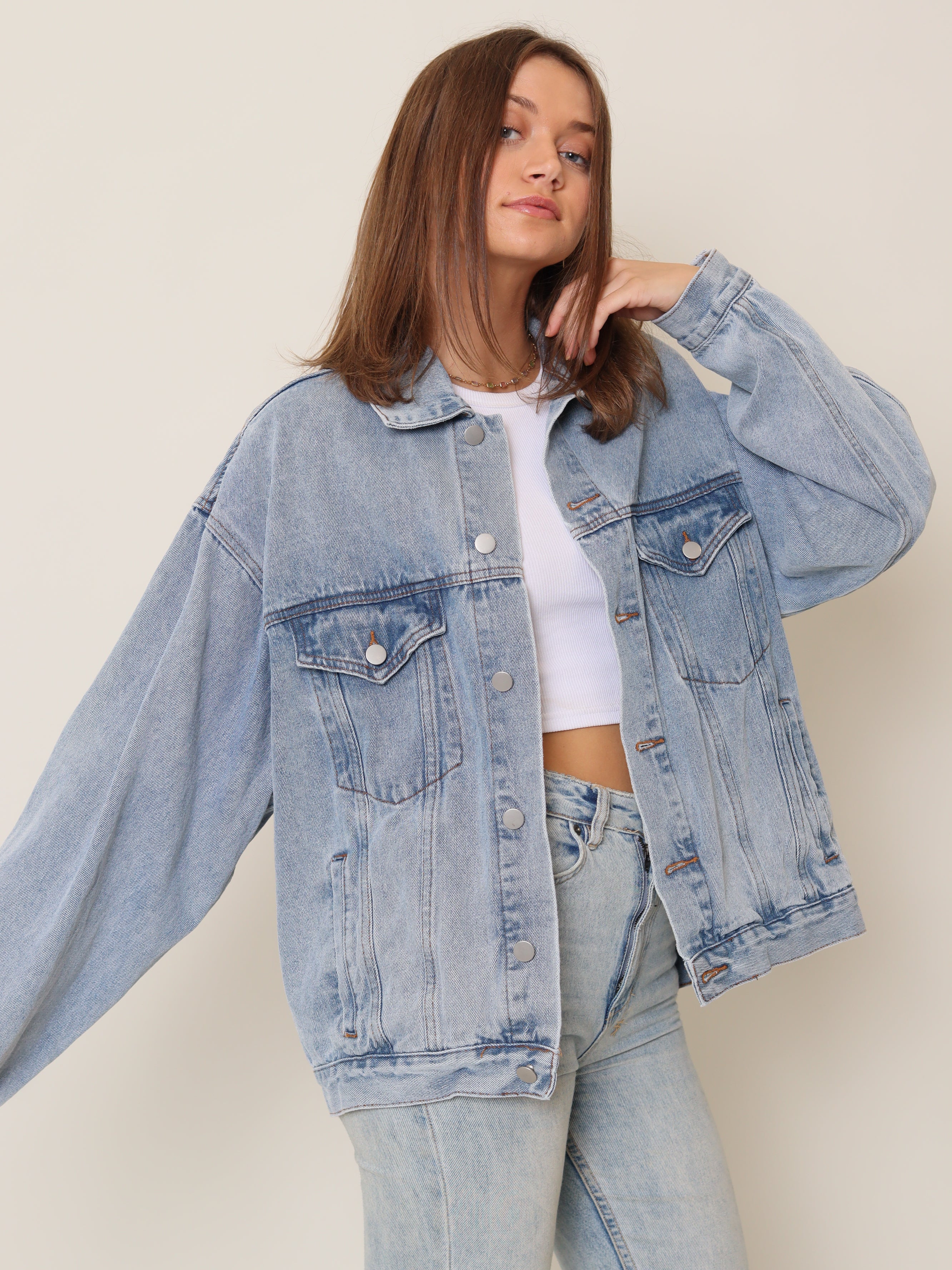 Dakota Denim Jacket | Denim JACKETS 10 12 6 8 autumn-winter BLUE DENIM JACKETS SALE stellino