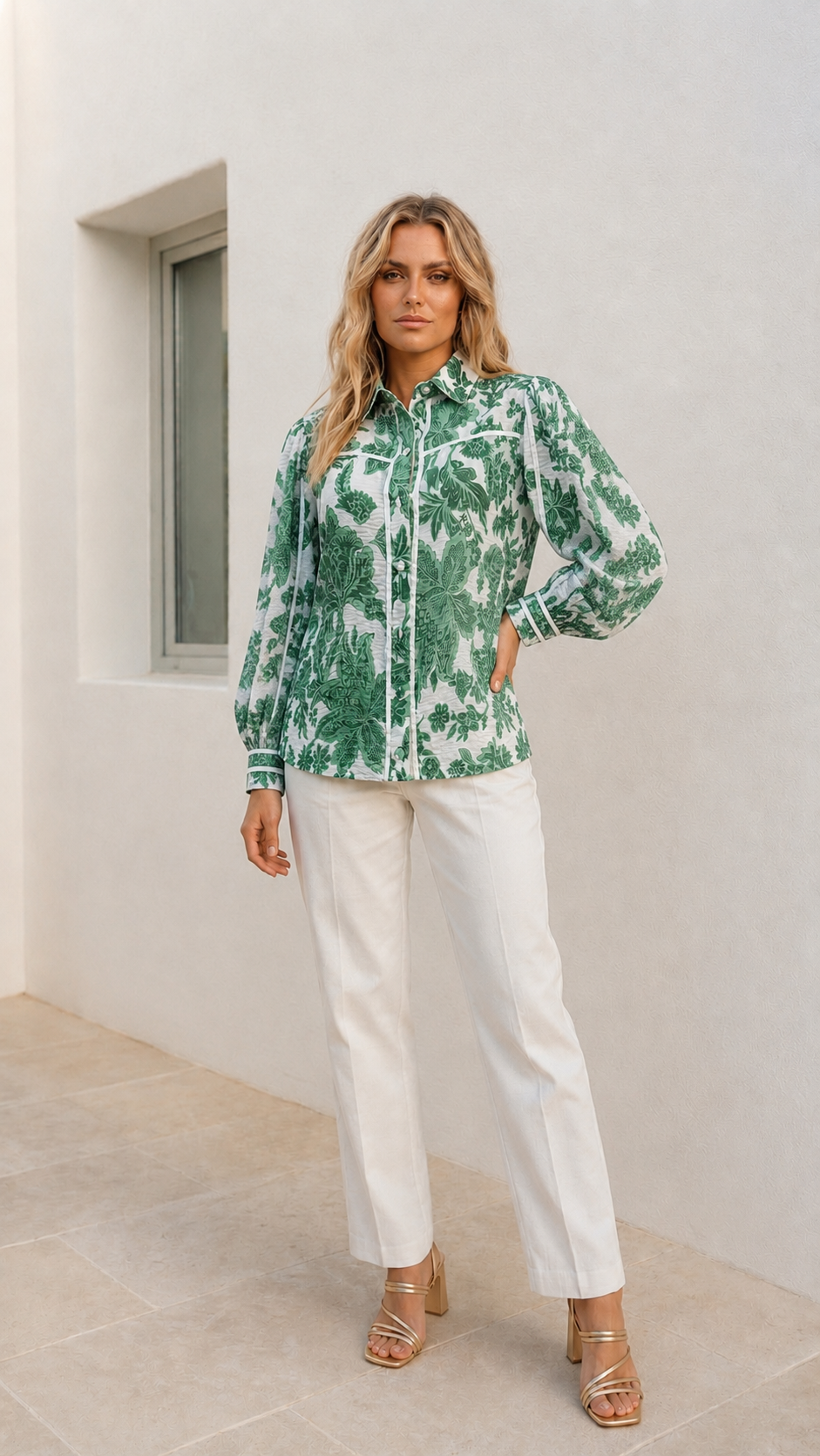 Camille Blouse | Green