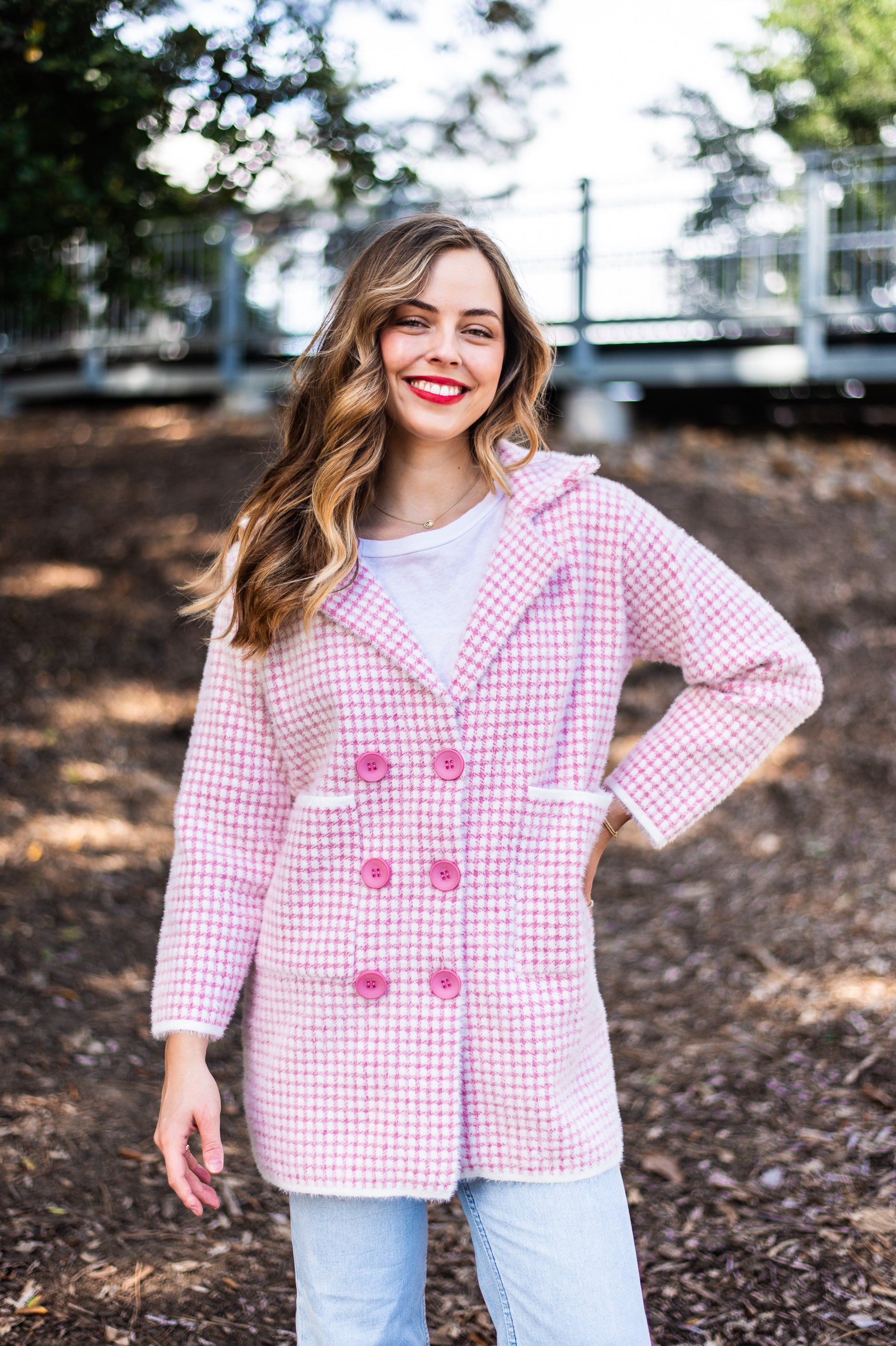 Maggie Soft Coatigan |  Pink