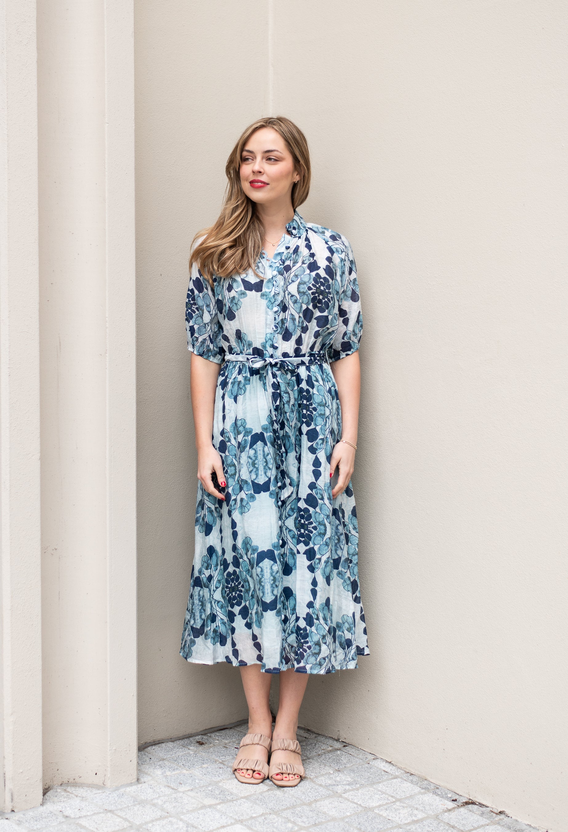 Isabella Dress  | Blue