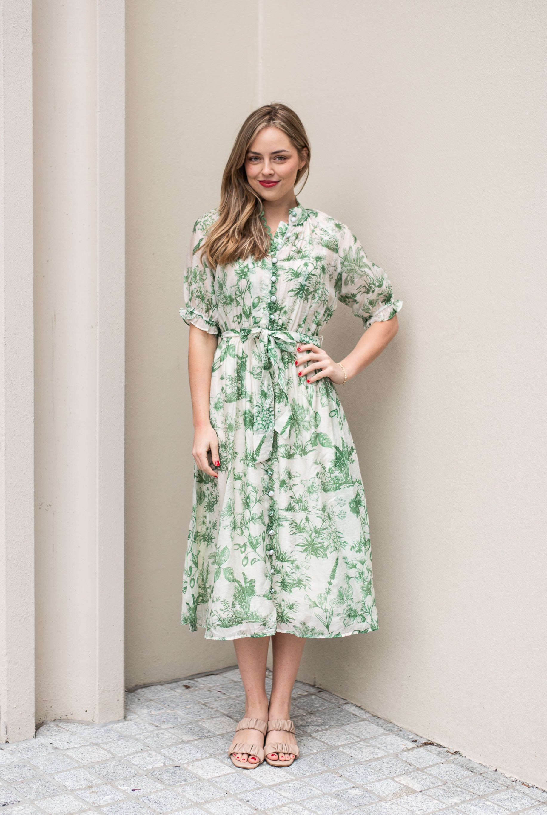 Idora  Dress  | Green