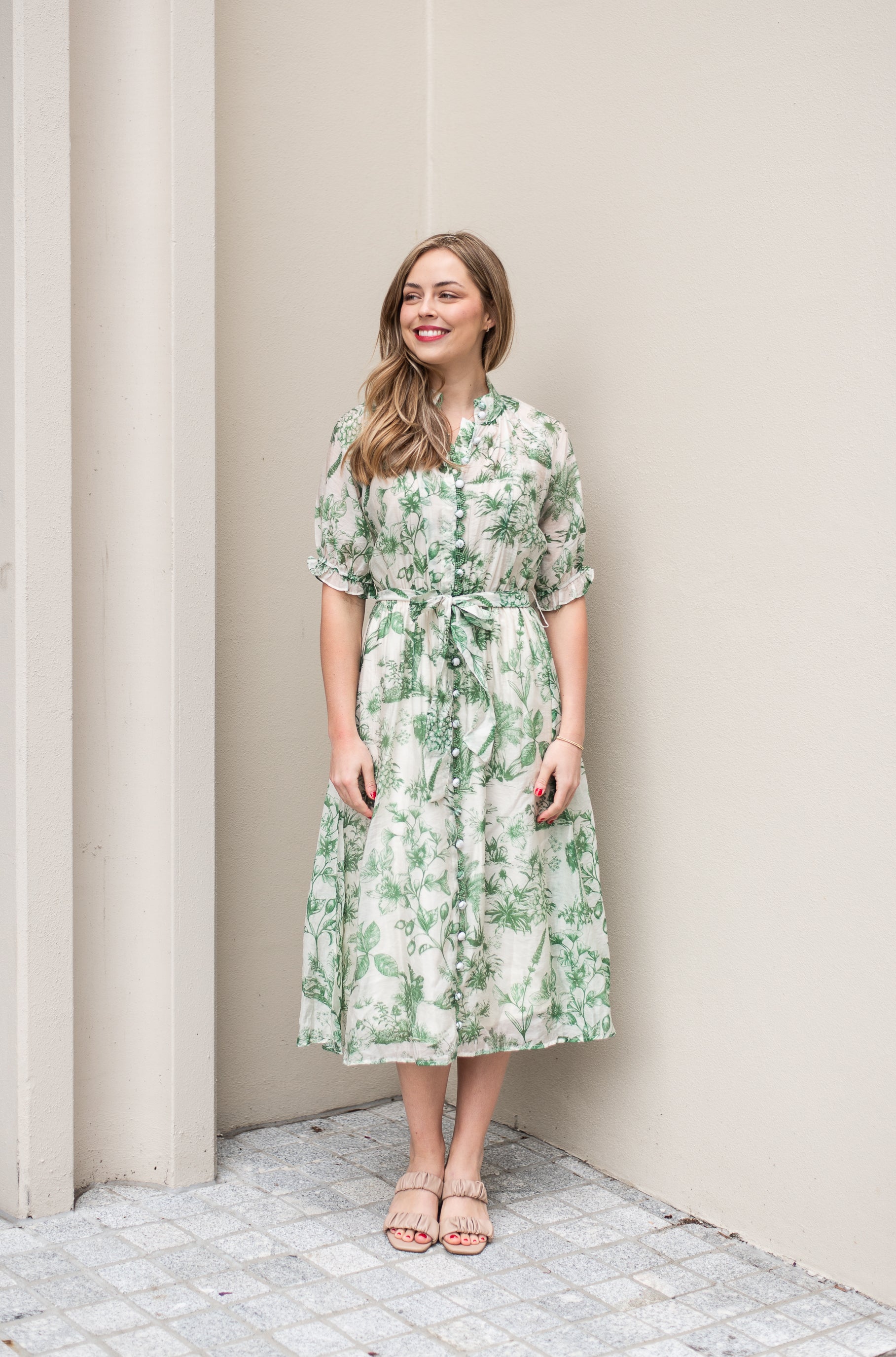 Idora  Dress  | Green