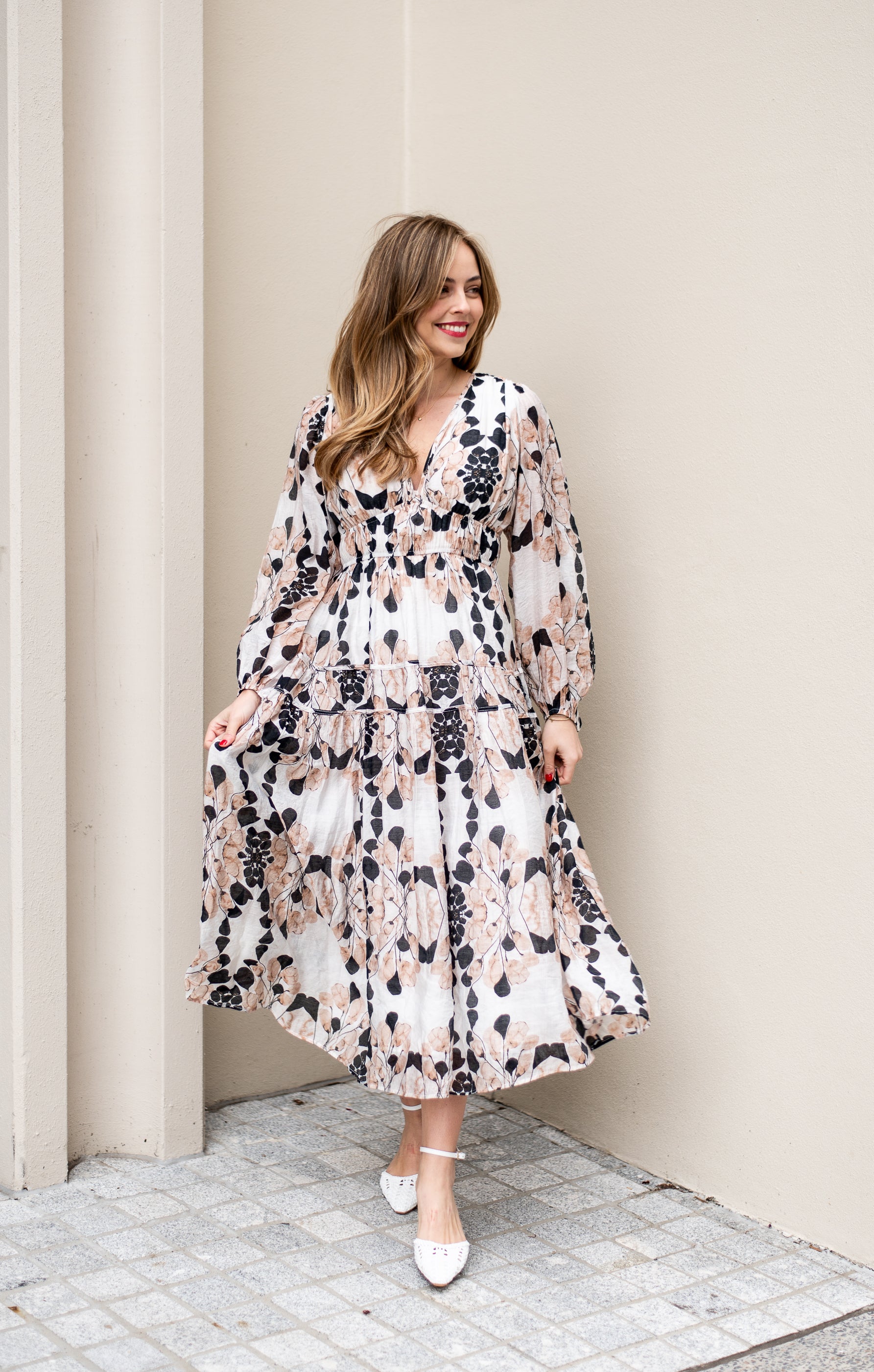 Tallulah Dress | Beige