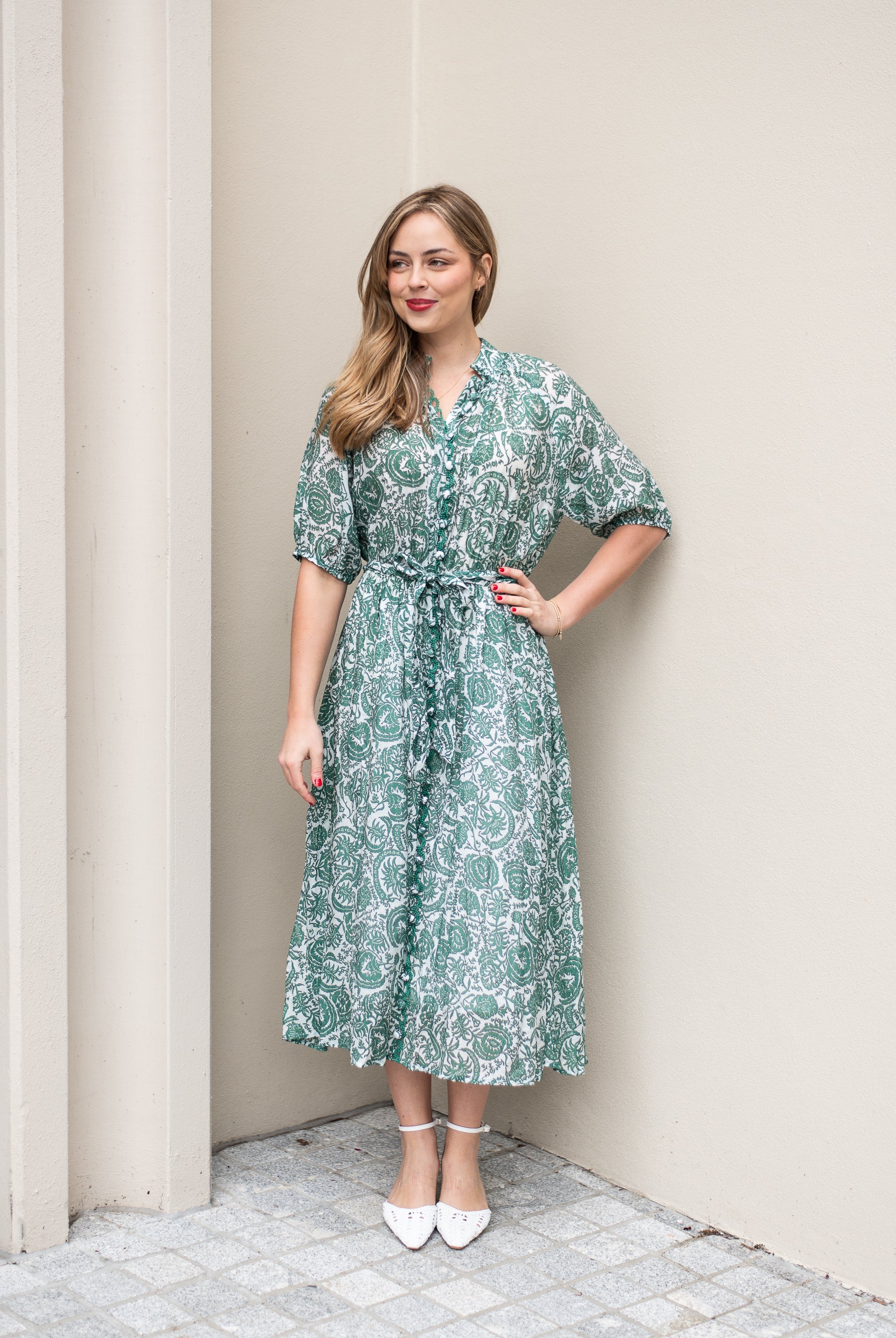 Vera Dress  | Green