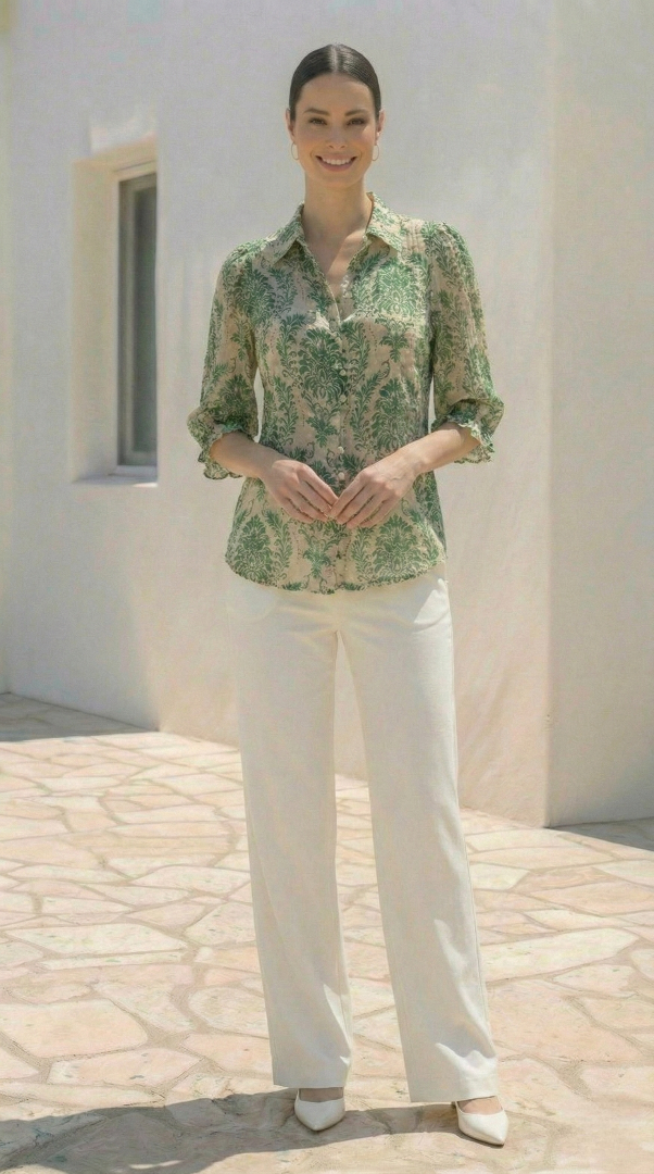 Ellie Blouse  | Green