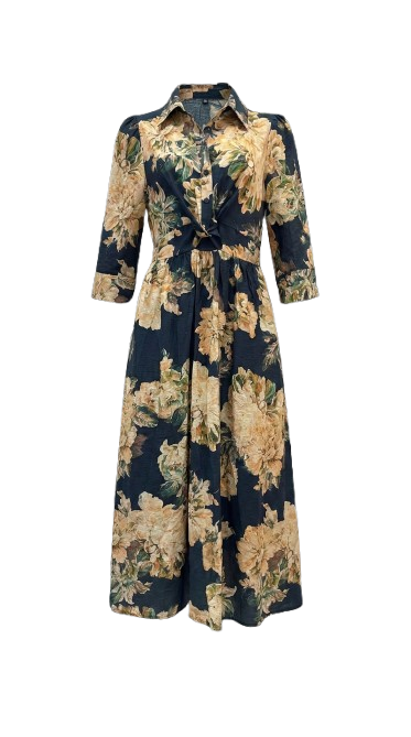 Kelly Dress | Navy