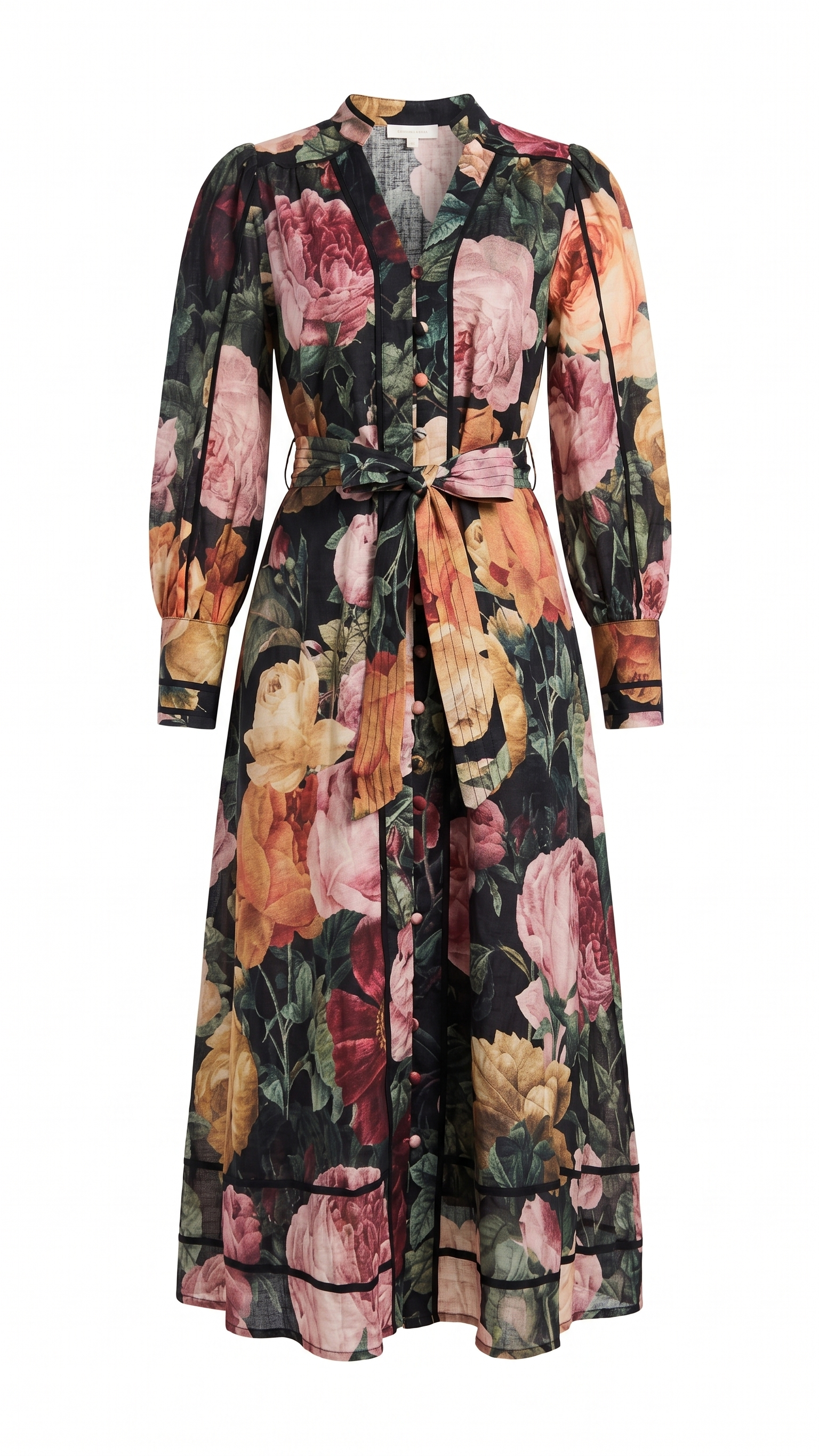 Alexia Dress | Black Floral