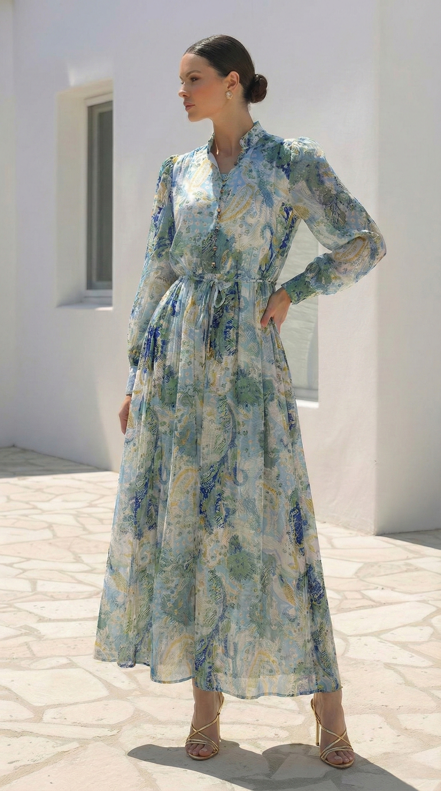 Myka Dress | Seagrass