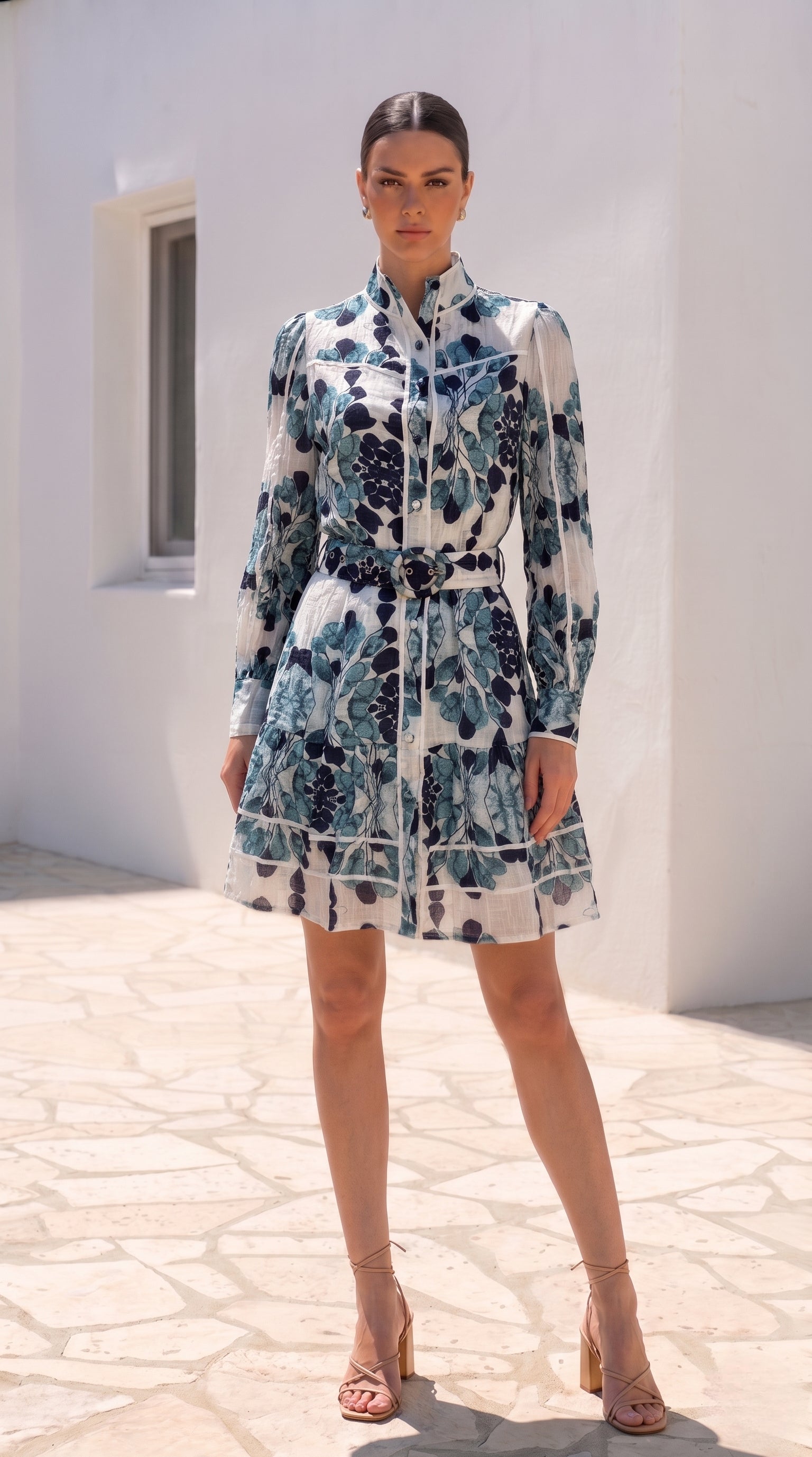 Evie Short  Dress  | Navy Blue