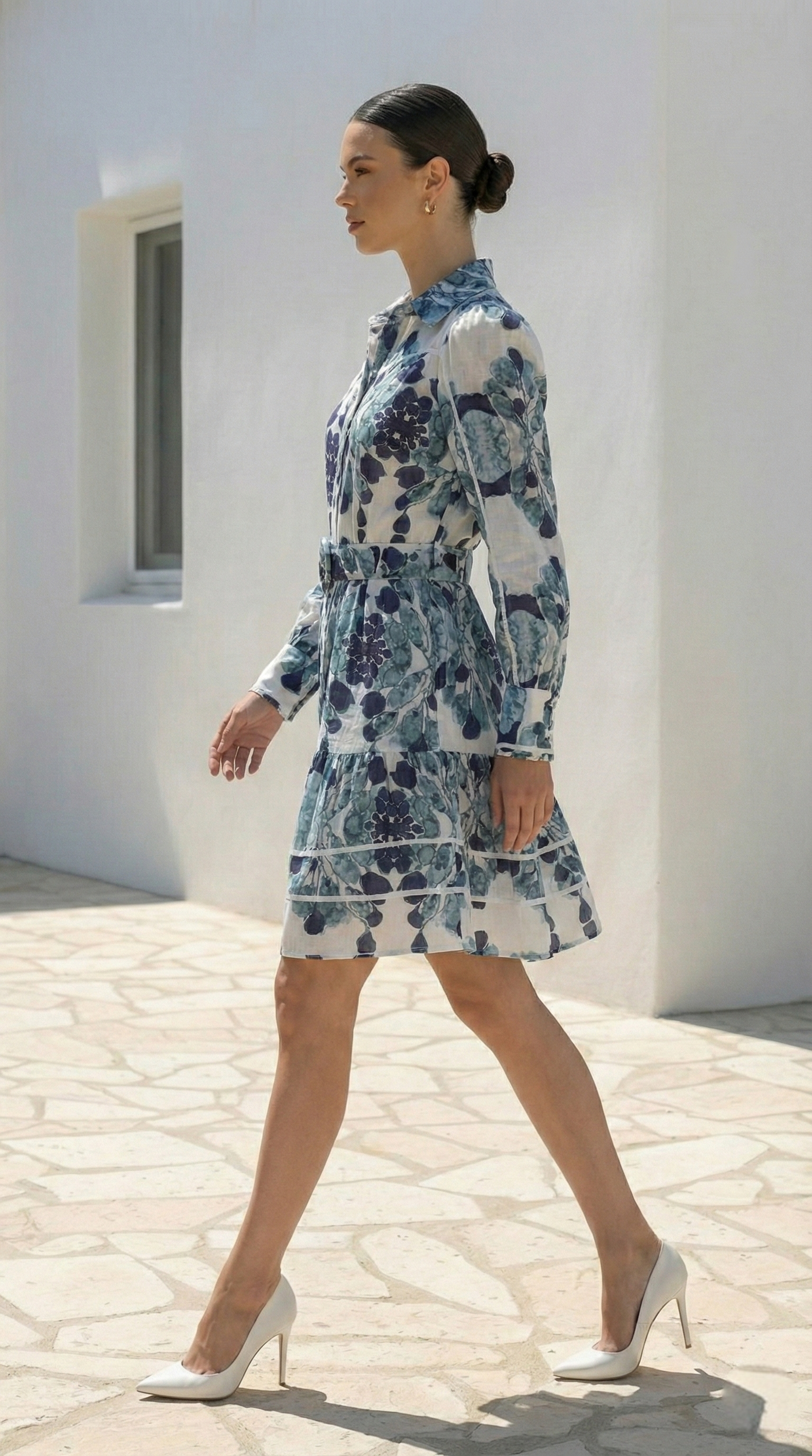 Evie Short  Dress  | Navy Blue