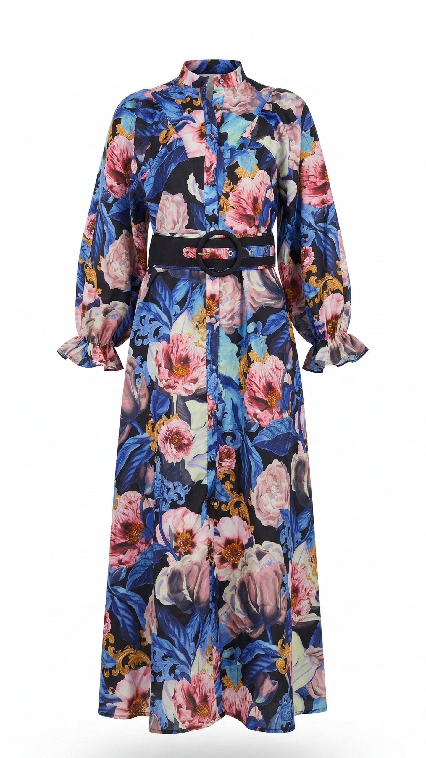 Simone  Linen  Dress  |  Rose