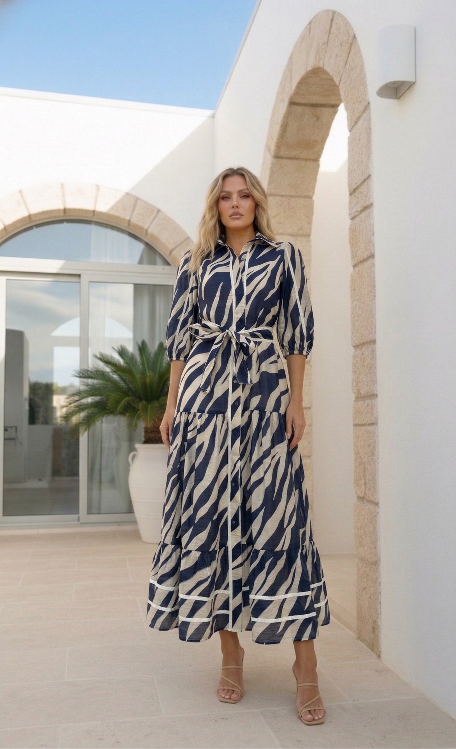 Frankie  Dress  | Navy