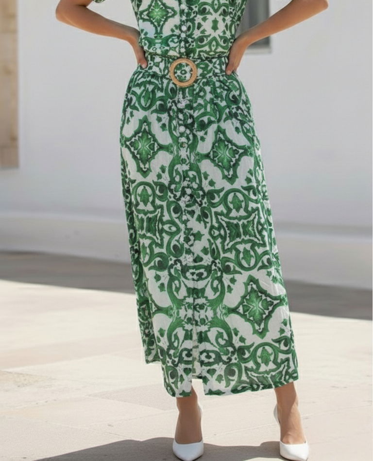 Estelle Skirt  | Green