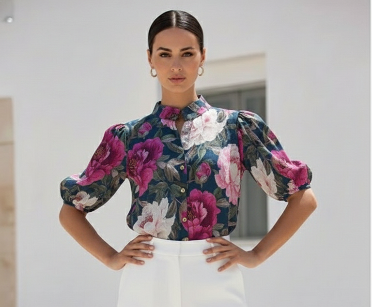 Tilly  Blouse  | Teal