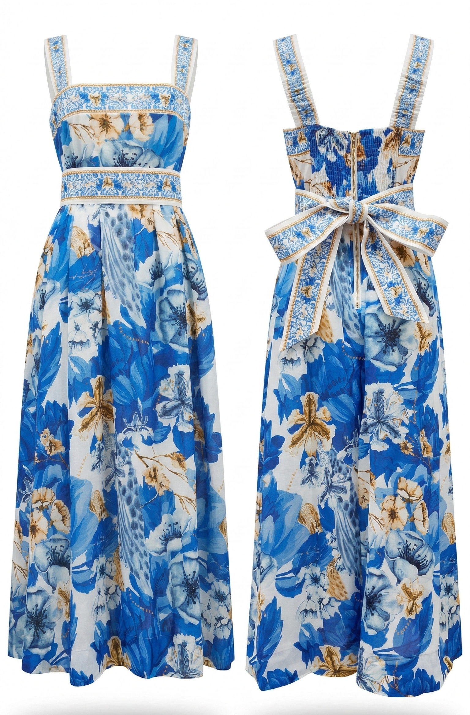 La Mer Sun Dress  |  Blue