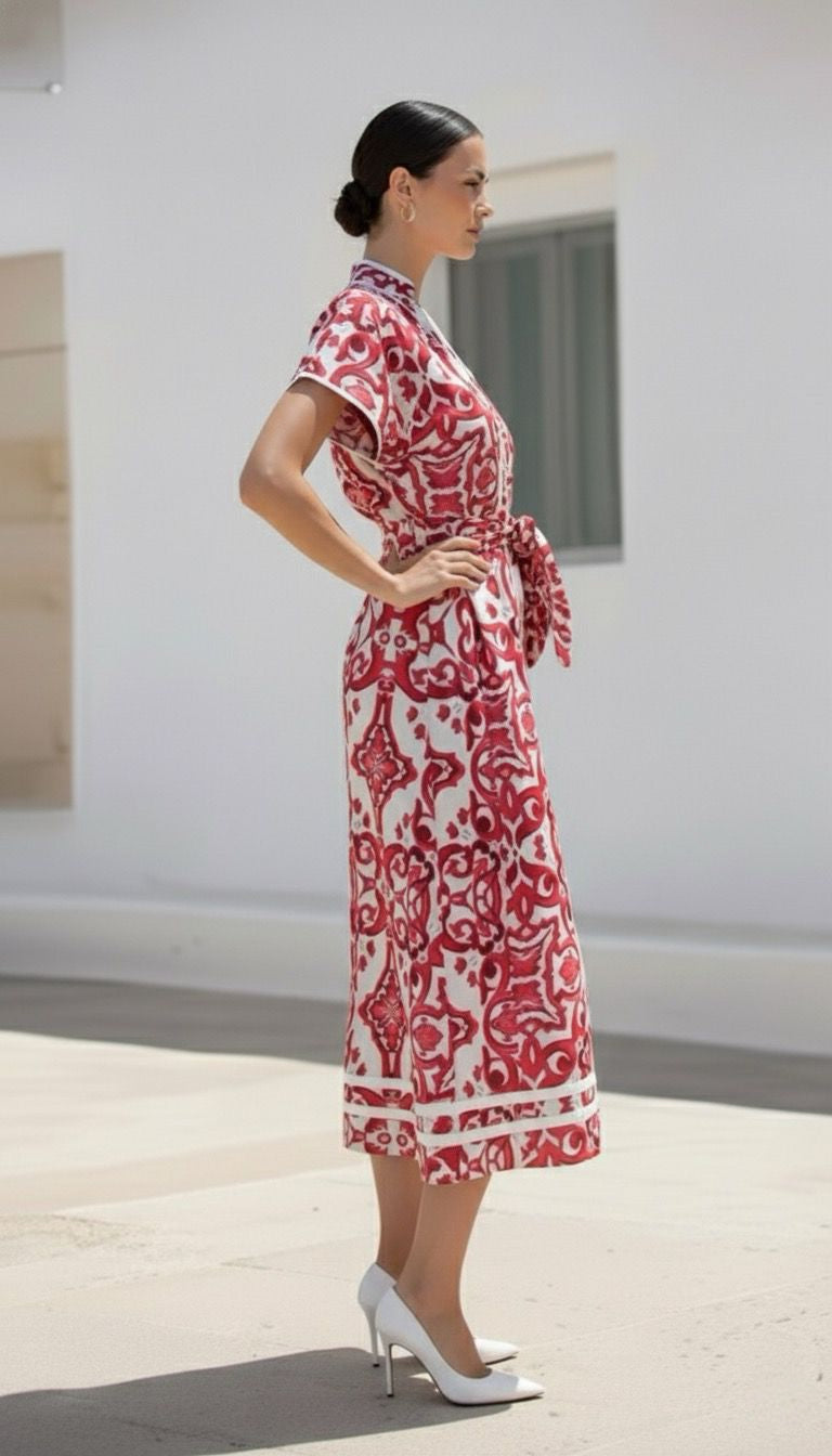 Estelle Dress  | Pink