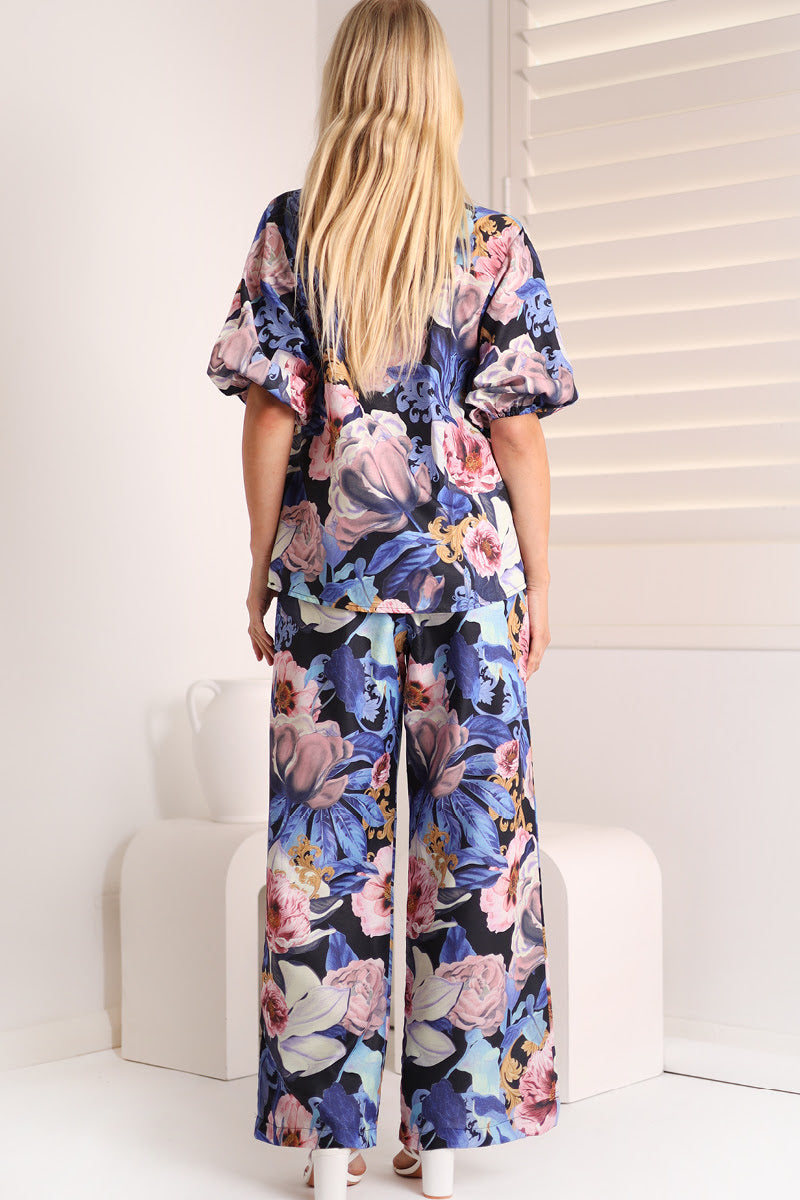 Simone Linen Shirt |  Rose